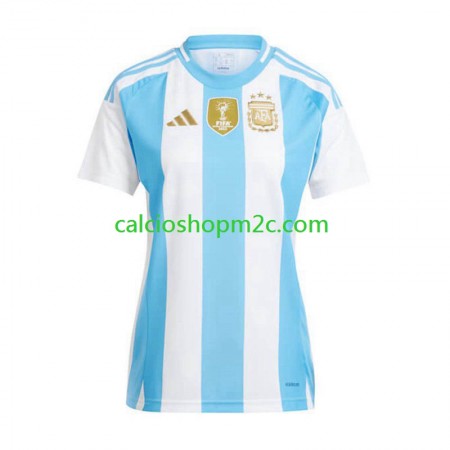 Argentina Donna Maglia Prima Copa America 2024 Manica Corta